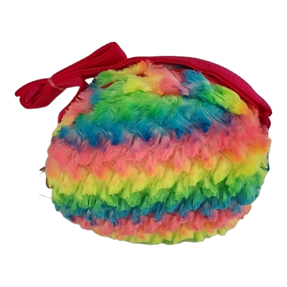 New - Ty 8" AND 5" Owen The Owl Plush Purse Zip Round Purse & Zip Coin Purse - Picture 8 of 13